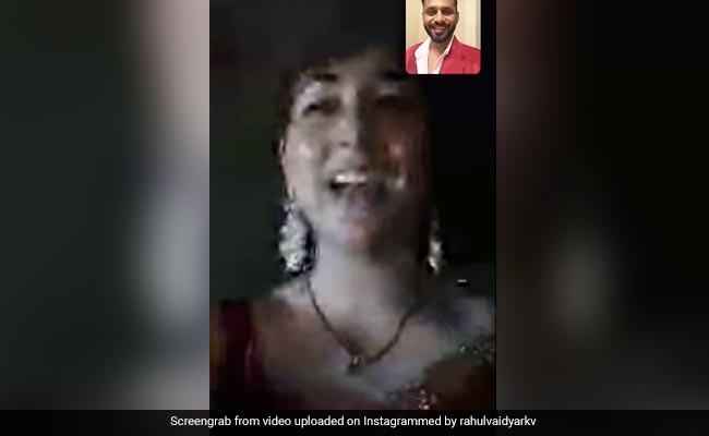 Rahul Vaidya And Disha Parmar's "Beautiful Moments" Of First Karwa Chauth Celebrations Looked Like This