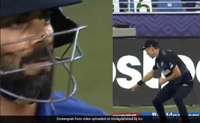 IND vs NZ: कोहली का कैच लेने के बाद न्यूजीलैंड खिलाड़ी ने भारतीय कप्तान का ऐसे उड़ाया मजाक, देखें Video