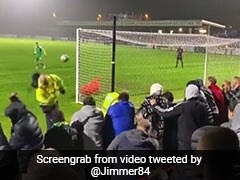 Watch: Steward Gets Smacked In The Face By Wayward Penalty In FA Cup Game