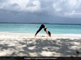 Mira Rajput Was "Striving" For Balance In The Maldives. So, She Did This Mira Rajput Was "Striving" For Balance In The Maldives. So, She Did This