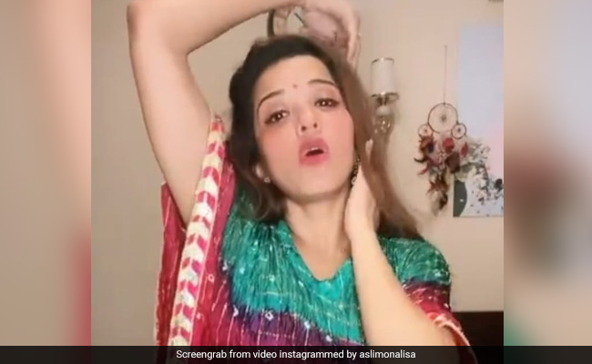 मोनालिसा ने 'सजना है मुझे' सॉन्ग पर डांस वीडियो किया शेयर, देख फैन्स बोले- बिना सजे ही सुंदर लगती हो आप....