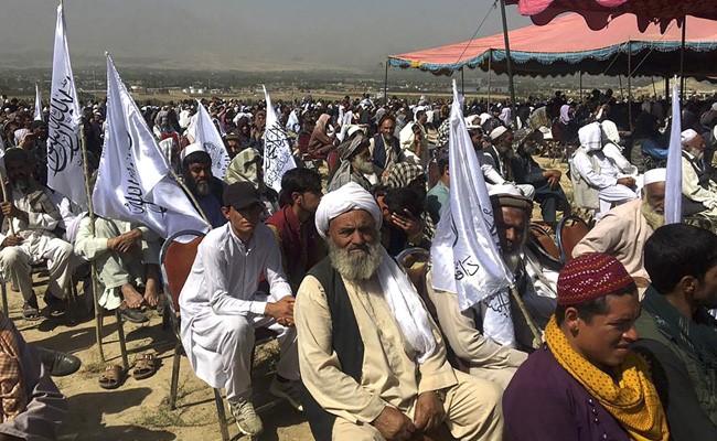 Thousand People Attend Rally Outside Kabul To Show Support For Taliban