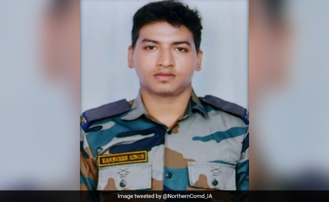 Soldier Killed In J&K Cremated With Full Military Honours In Madhya Pradesh