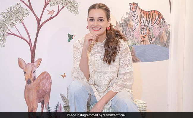 Dia Mirza's "Favourite Place In The World" Is Son Avyaan's Nursery. Easy To See Why
