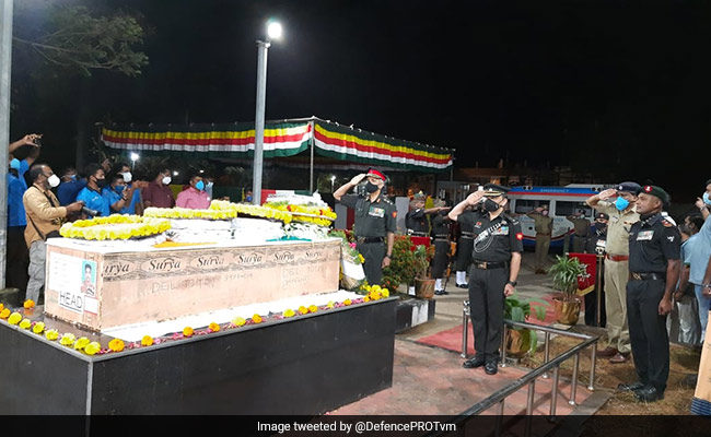 Kerala Soldier, Killed In Action In J&K, Cremated With Full Honours