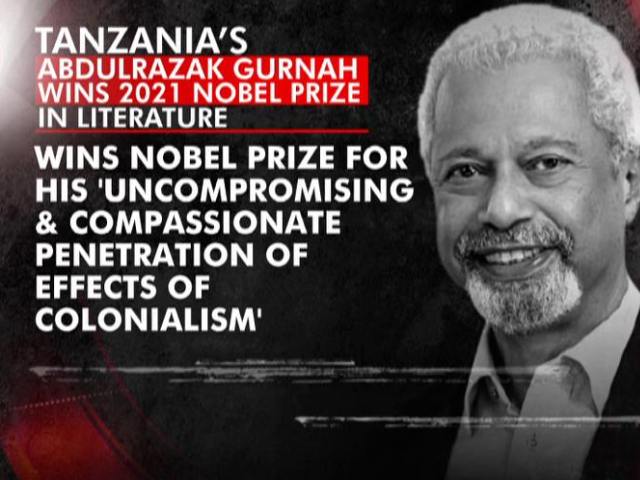 Tanzanian-Born Novelist Abdulrazak Gurnah Gets Nobel Prize In Literature
