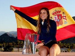 Spain's Paula Badosa Beats Victoria Azarenka To Capture Indian Wells Title