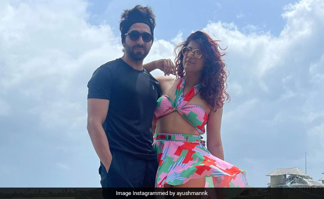 "Mar(i)lyn And Me:" Ayushmann Khurrana And Tahira Kashyap Send Postcard From The Maldives