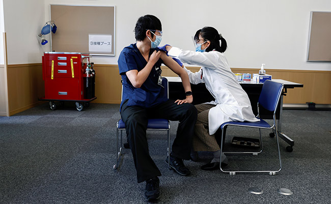 Japan To Offer Covid Booster Shots To Anyone Fully Vaccinated: Report