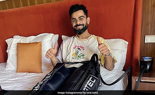 VIRAT KOHLI ने थकान मिटाने को पहनी अनोखी पोशाक, जानिए क्या है एयर कंप्रेशन थेरेपी