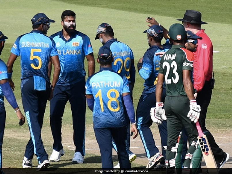 Watch: Sri Lanka's Lahiru Kumara Involved In Heated Exchange With Bangladesh's Liton Das