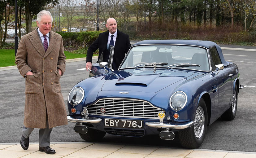 Prince Charles Reveals His Royal 1970 Aston Martin Volante Runs On White Wine And Cheese. Here's Why