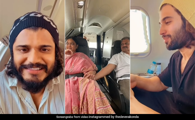 Vijay Deverakonda's Family Flies On A Private Jet For The First Time. What Went Down
