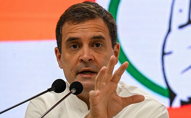 Gujarat Government Slams Rahul Gandhi's "Baseless" Claim Of 3 Lakh Covid Deaths