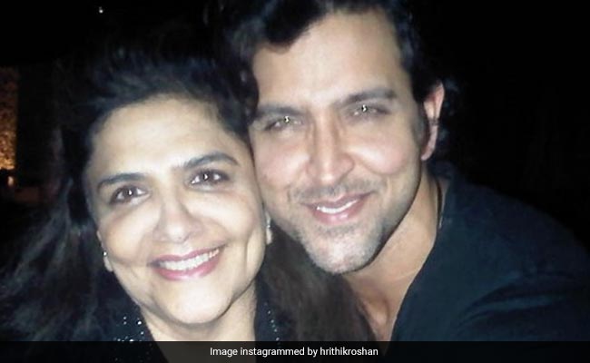 "Luckiest To Be Born As Your Son," Hrithik Roshan Writes In Birthday Wish For Mom