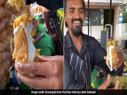 Viral Video: This 'Bahubali Pani Puri' Has Grabbed The Attention Of Chaat Lovers Viral Video: This 'Bahubali Pani Puri' Has Grabbed The Attention Of Chaat Lovers