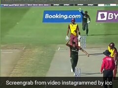 Watch: Andre Russell's Bizarre Dismissal Against Bangladesh