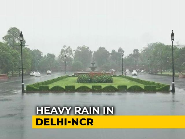 Waterlogged Streets In Delhi, Nearby Cities After Heavy Rain Overnight