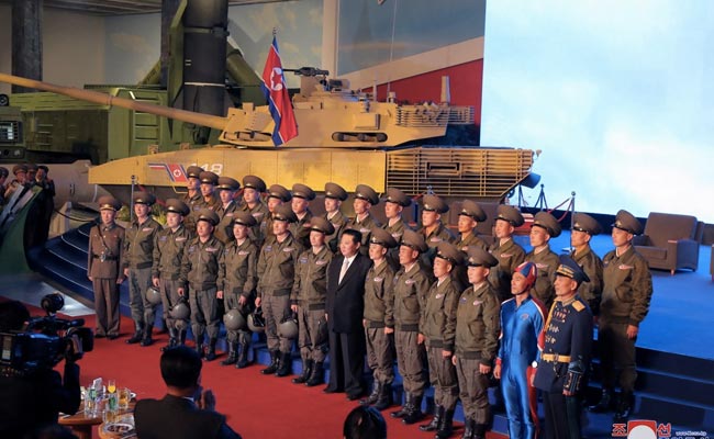 Kim Jong Un Calls For Stronger Military As Nuclear Test Work "Well Underway"