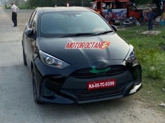 Toyota Yaris Hatch Spotted Testing In India