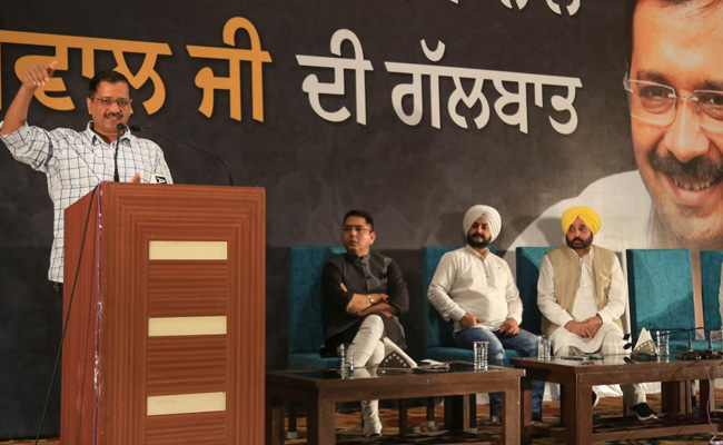 Arvind Kejriwal Alleges Illegal Sand Mining In Punjab Chief Minister's Constituency