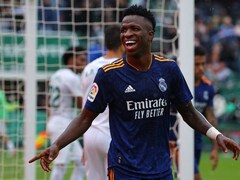 La Liga: Vinicius Brace Gives Real Madrid Victory Over 10-Man Elche