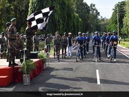 Army Flags Off Cycling Expedition To Visit J&K, Himachal's Border Villages Army Flags Off Cycling Expedition To Visit J&K, Himachal's Border Villages