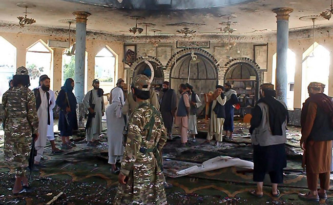 ISIS Claims Suicide Blast At Afghanistan Mosque That Killed 55