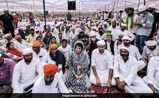Priyanka Gandhi In UP's Lakhimpur Kheri To Pay Tribute To Farmers Killed