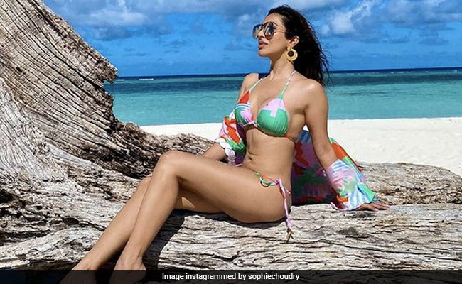 Sunkissed Sophie Choudry Is Brighter Than A Summer Day In A Colourful String Bikini