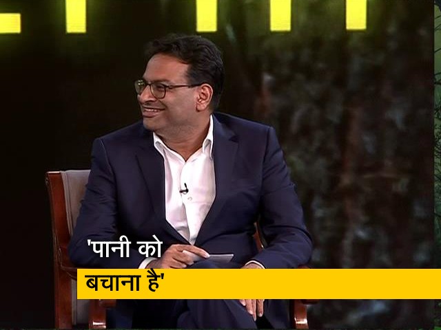 NDTV टेलिथॉन में बोले लक्ष्मण नरसिम्हन- पानी को बचाना जरूरी