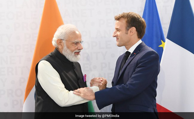PM Modi Congratulates "Friend" Emmanuel Macron On His Re-Election In France