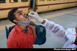 2.82 Lakh New Covid Cases In India, Positivity Up From 14.43% To 15.13% 2.82 Lakh New Covid Cases In India, Positivity Up From 14.43% To 15.13%