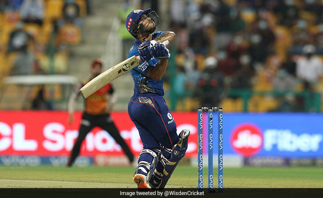 IPL 2021:  ईशान किशन का तहलका, राशिद खान की गेंद पर लगाया 104 मीटर का आसमानी छक्का, देखें Video