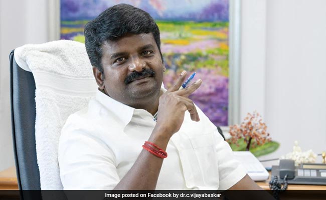 Former Tamil Nadu Health Minister Raided In Disproportionate Assets Case