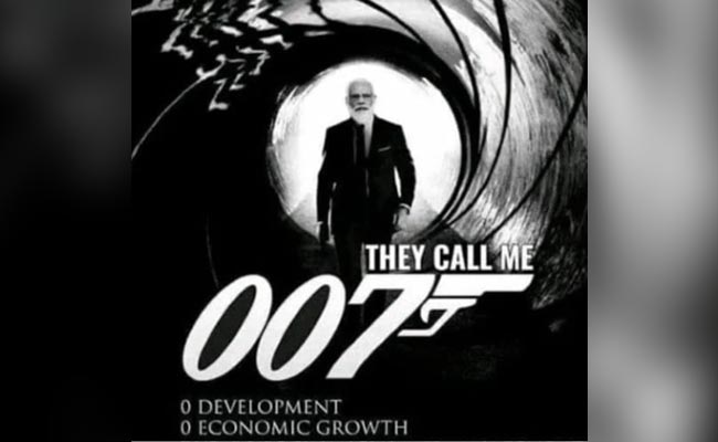 टीएमसी सांसद डेरेक ओ ब्रायन ने जेम्स बॉंड के जरिये पीएम मोदी पर साधा निशाना