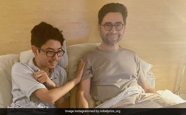 The 'Just Won A Nobel Prize' Face - As Seen On Laureate And His Son