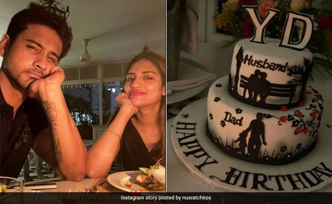 Nusrat Jahan Refers To Yash Dasgupta As "Husband" In Birthday Pics