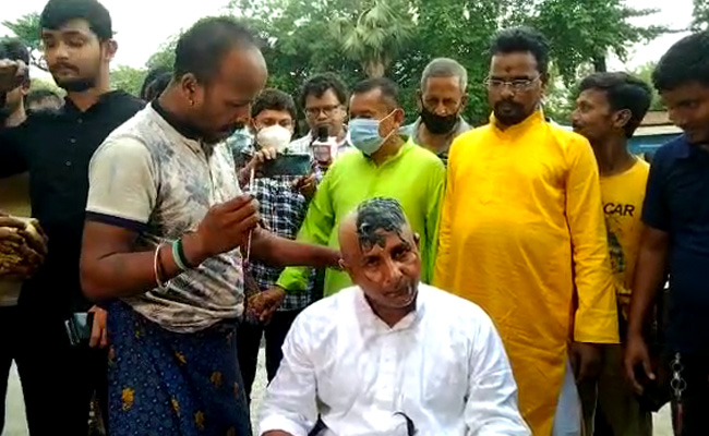 Tripura MLA Shaves Head, Quits BJP After Pitching Mamata Banerjee For PM