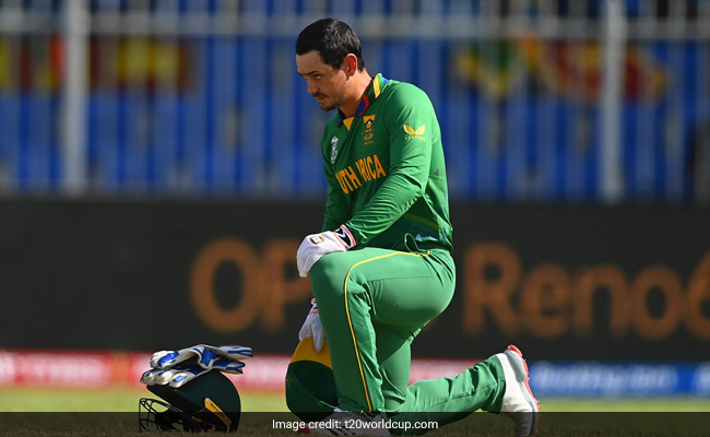 SL vs SA:क्विंटन डिकॉक ने नस्लवाद के खिलाफ आंदोलन को लेकर घुटने टेके, ICC ने शेयर किया Video
