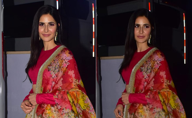 Katrina Kaif In A Gorgeous Floral <i>Lehenga</i> Sets Festive Fashion Goals