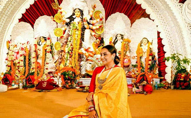 Durga Puja 2021: Inside Rani Mukerji's Navami Festivities. See Trending Pics
