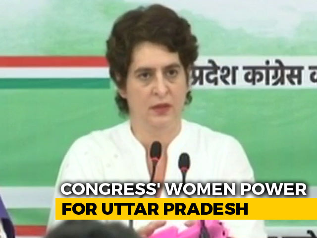 "For Girls Of UP": Priyanka Gandhi Says 40% Poll Candidates Will Be Women