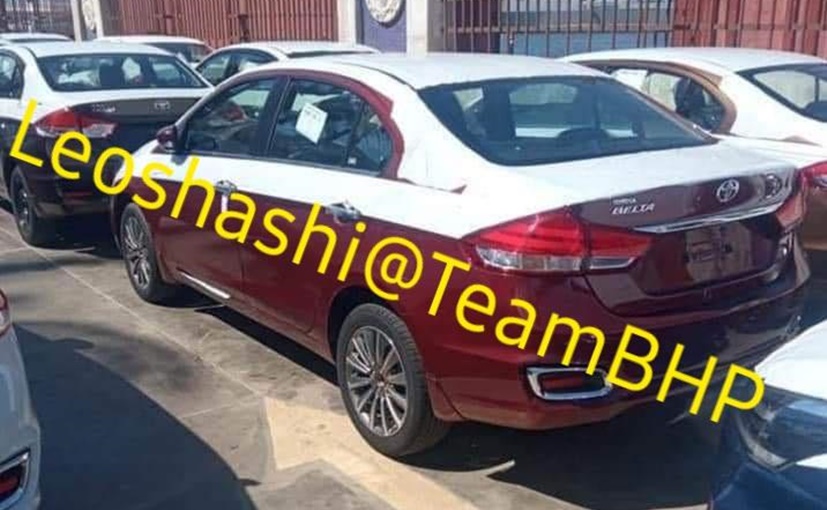 Ciaz-Based Toyota Belta Sedan For The Export Market Spotted In India
