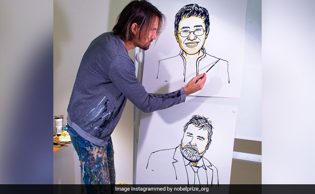 Meet The Artist Behind Those Gold-Leafed Nobel Prize Illustrations