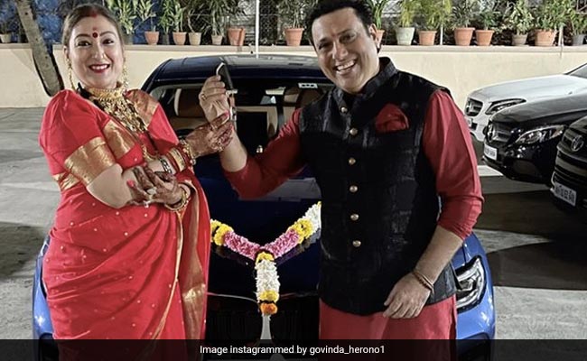 ICYMI: Govinda Gifted Wife Sunita A BMW Car On Karwa Chauth
