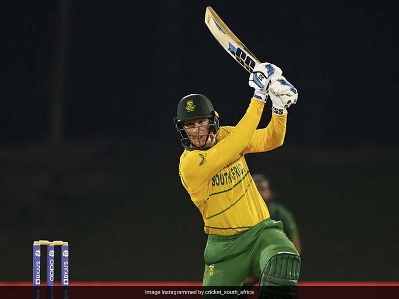 Watch: South Africa's Rassie Van Der Dussen Seals Win vs Pakistan And Reaches Hundred With A Boundary On Last Ball