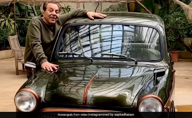 Dharmendra Shows Us His First Car, A Fiat. Guess How Much He Bought It For In 1960?