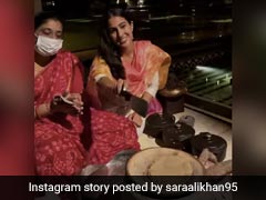 सारा अली खान चूल्हे पर यूं रोटियां सेकती आईं नजर, बार-बार देखा जा रहा एक्ट्रेस का ये देसी अंदाज