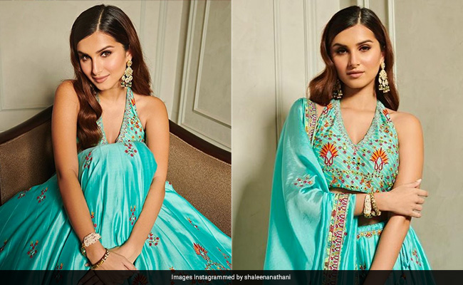 Tara Sutaria's Vibrant <i>Lehenga</i> Is Made For Every Fun And Fuss-Free Intimate Wedding